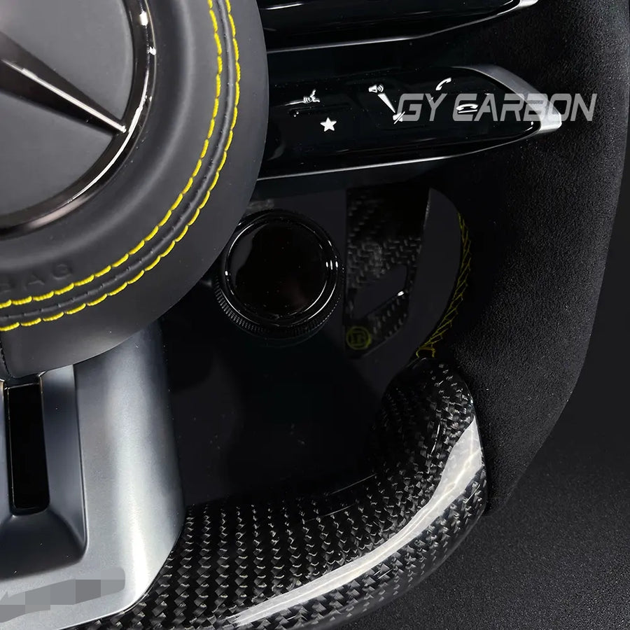 Steering Wheel For Benz Mercedes AMG C63 C63S E63 A C E CL GL W223 W205 W204