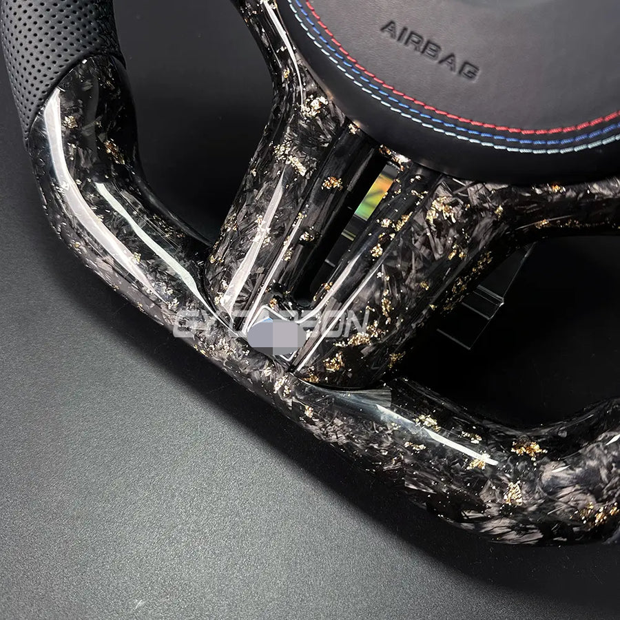 Forged Carbon Fiber Steering Wheel For BMW G Series X3-X5 M2-M5