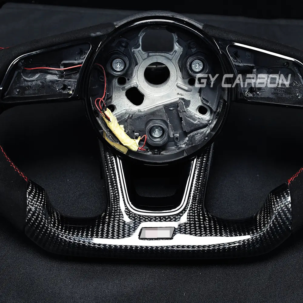 LED Steering Wheel Fit For Audi A3 A4 A5 RS3 RS4 RS5 S3-S6