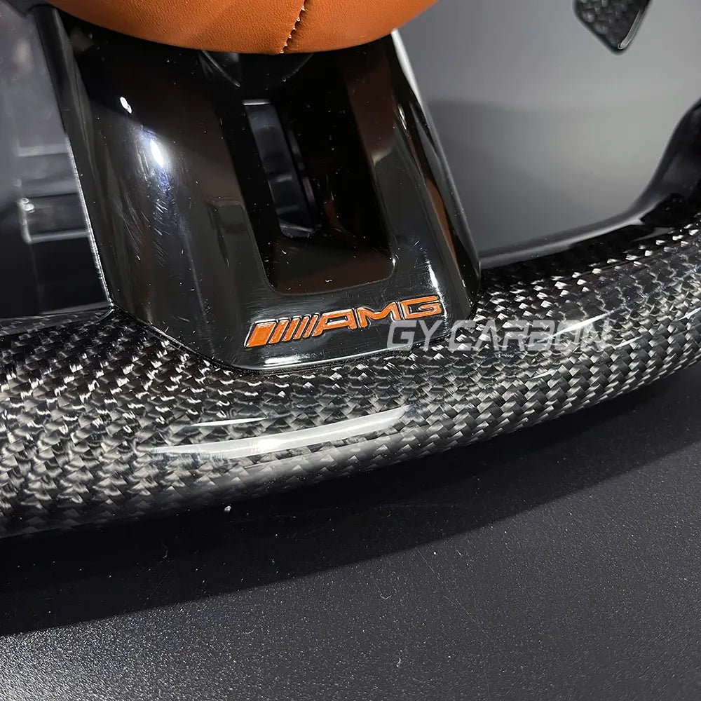 Carbon Fiber Steering Wheel AMG C63 C63S E63 A C E CL GL