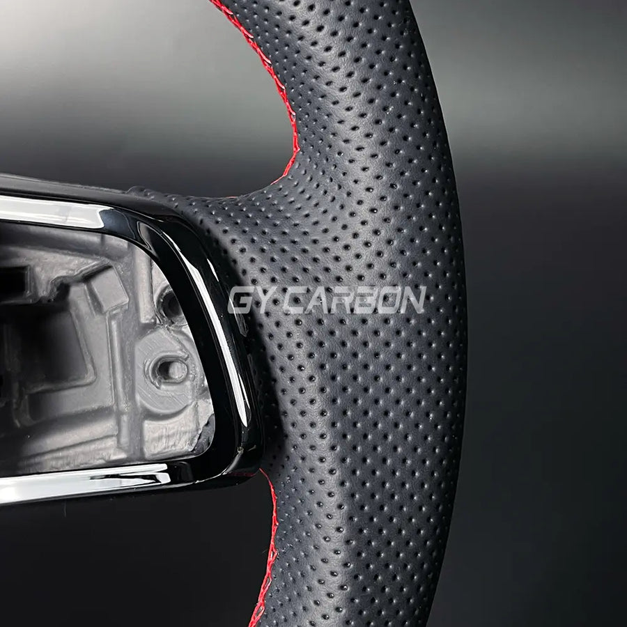 LED Steering Wheel For VW Golf 7 MK7 Mk7.5 GTI GTD 2014-2017 Carbon Fiber