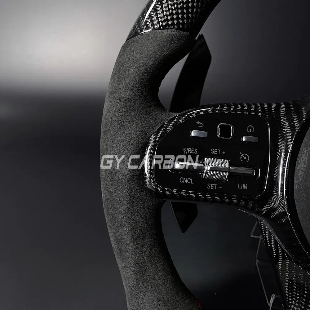 Carbon Fiber LED Steering Wheel For Mercedes Benz G Class C180 W204 W205 W166 W212 W220 W221 W222 C117 C43 C63