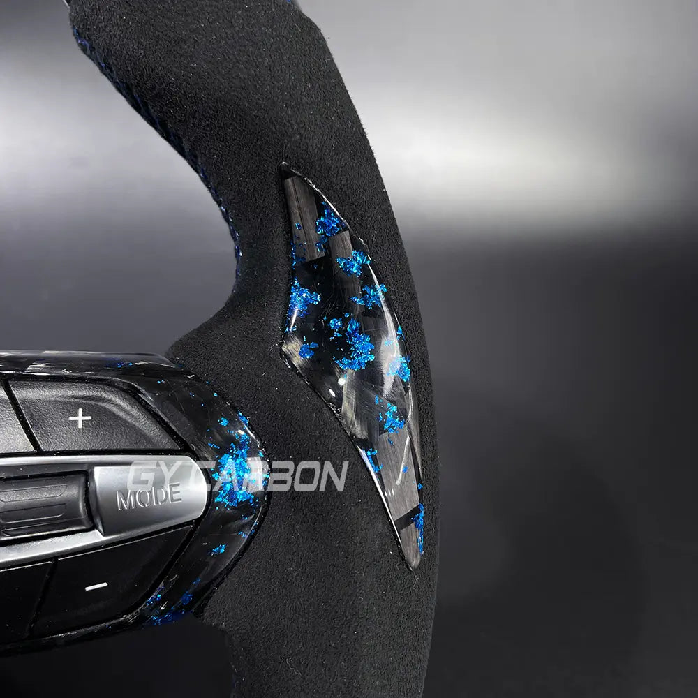 LED Steering Wheel For BMW M2-M7 X1-X7 Custom Forged Carbon Fiber