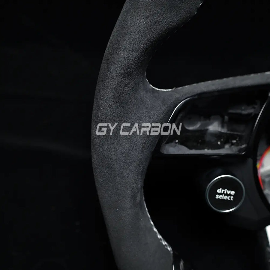 Forged Carbon Fiber Steering Wheel Fit For Audi A 3 A4 A5 RS3-RS5