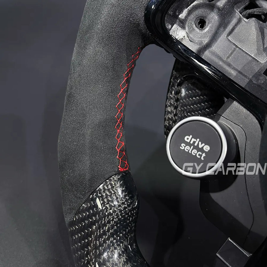 LED Steering Wheel For VW Golf R MK7 Mk7.5 GTE GTD