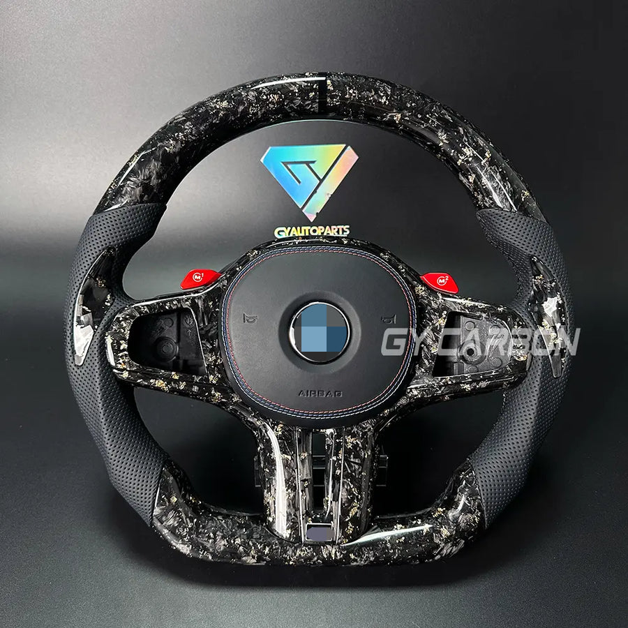 Forged Carbon Fiber Steering Wheel For BMW G Series X3-X5 M2-M5