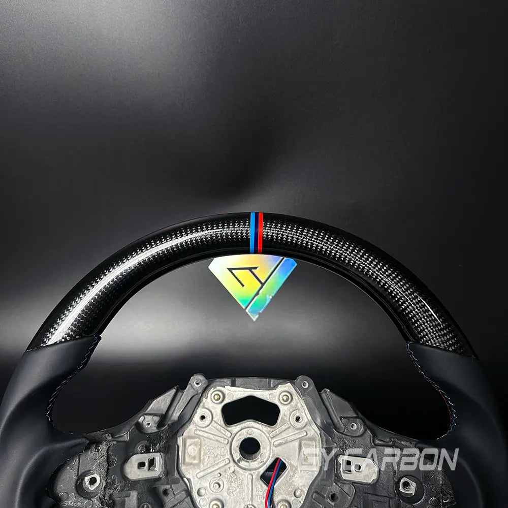 Carbon Fiber Steering Wheel For BMW G Series X3 X4 X5 M3 M4 M5