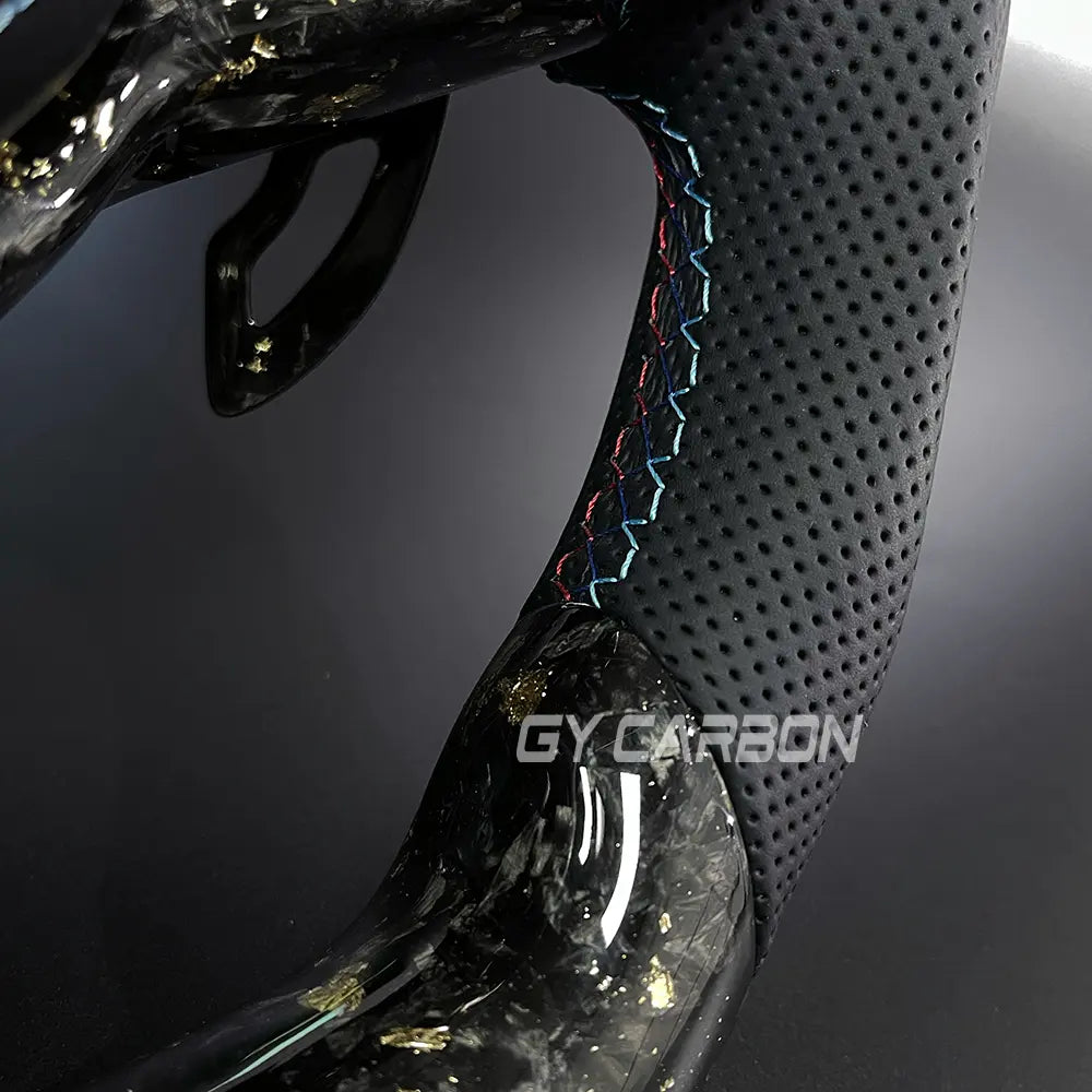 Carbon Fiber Steering Wheel For BMW X3M X4M X5M X6M M5 G87 G80 G82 G28 G20 G22 G38