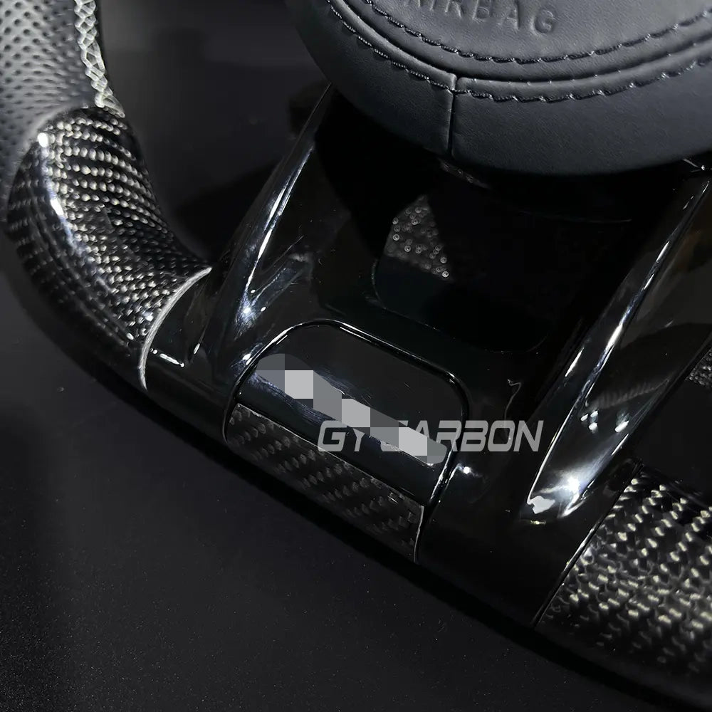 Carbon Fiber Steering Wheel For Mercedes Benz W204 W205 W166 W212 W220 W221 W222 C117 C43 C63 Old Upgrade New