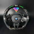 Forged Carbon Fiber LED Steering Wheel For BMW CS Series