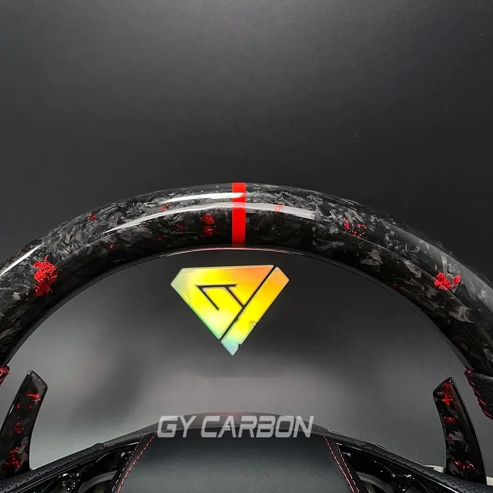 Custom Forged Carbon Fiber Steering Wheel For Skoda VRS
