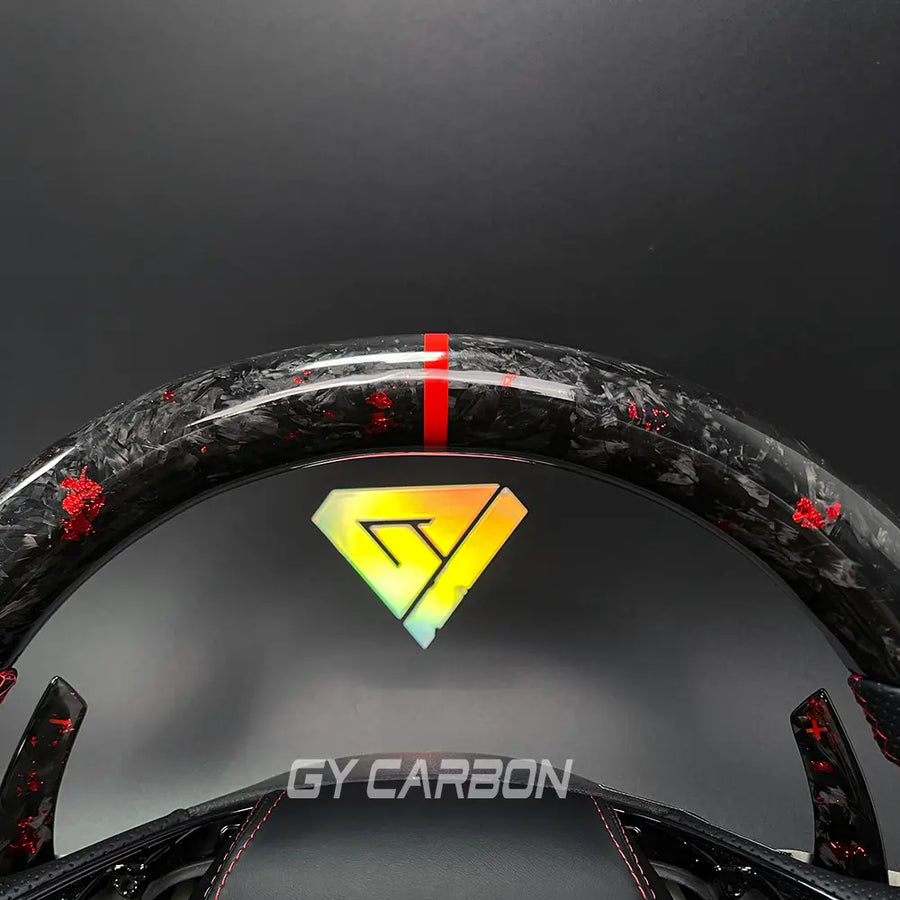 Custom Forged Carbon Fiber Steering Wheel For Skoda VRS