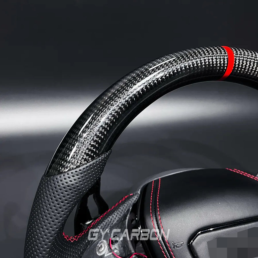 Custom Steering Wheel For Audi SQ5-SQ8 A5 A6 A7 RS5 RS6 RS7 Q3 Q4 Q5 Q6 Q7 Q8