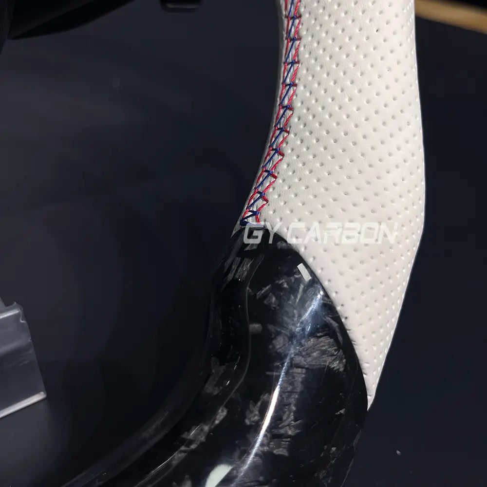 Custom Forged Carbon Fiber Steering Wheel For BMW M1-M7 1-7 Series Upgrade Plug and Play