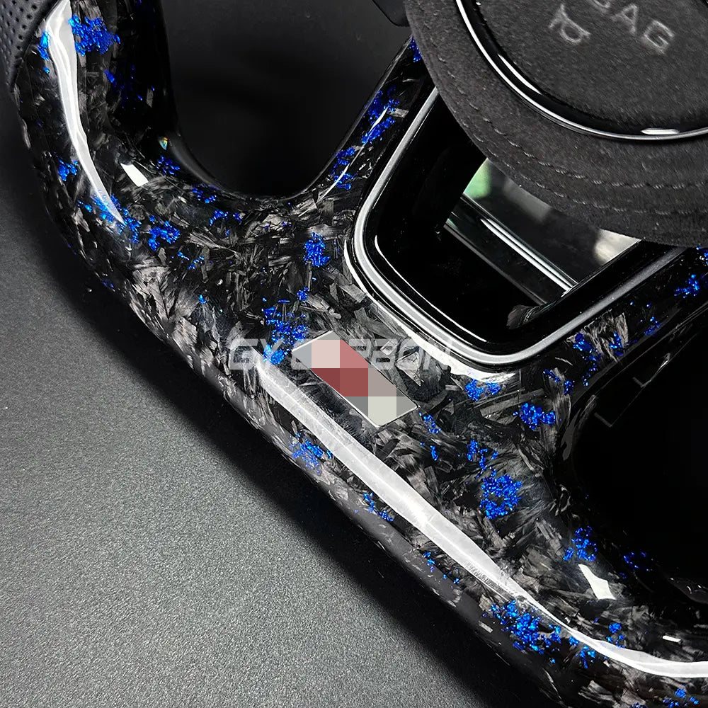 Forged Carbon Fiber LED Steering Wheel For Audi B9 RS3 RS4 RS5 S3 S4 S5 A3 A4 A5