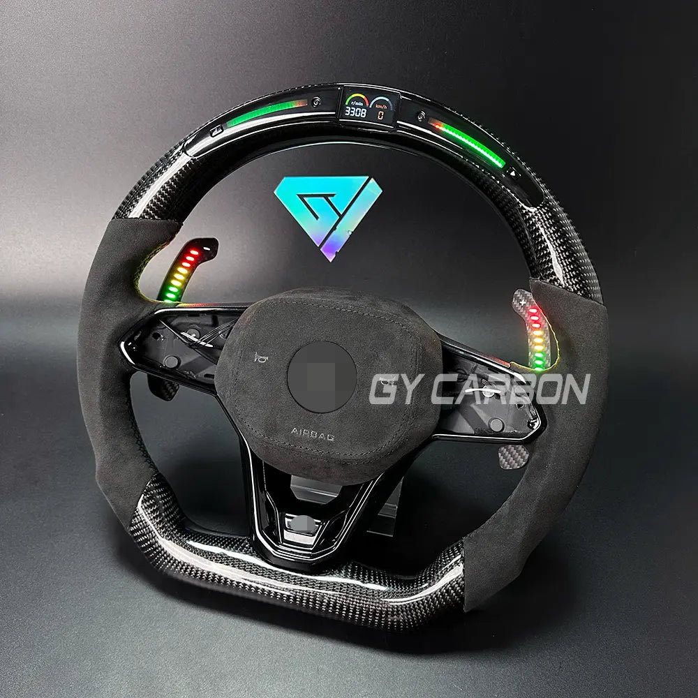 Custom LED Steering Wheel Fit For VW MK8/8.5 GTI/R