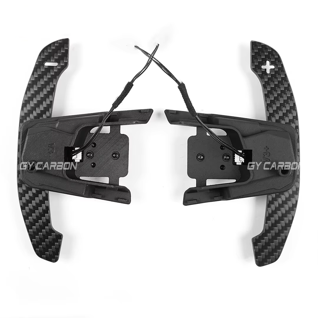 Carbon Fiber Magnetic Paddle Shifter For Volkswagen Golf 7 Golf R MK7/7.5 VW GTI Scirocco