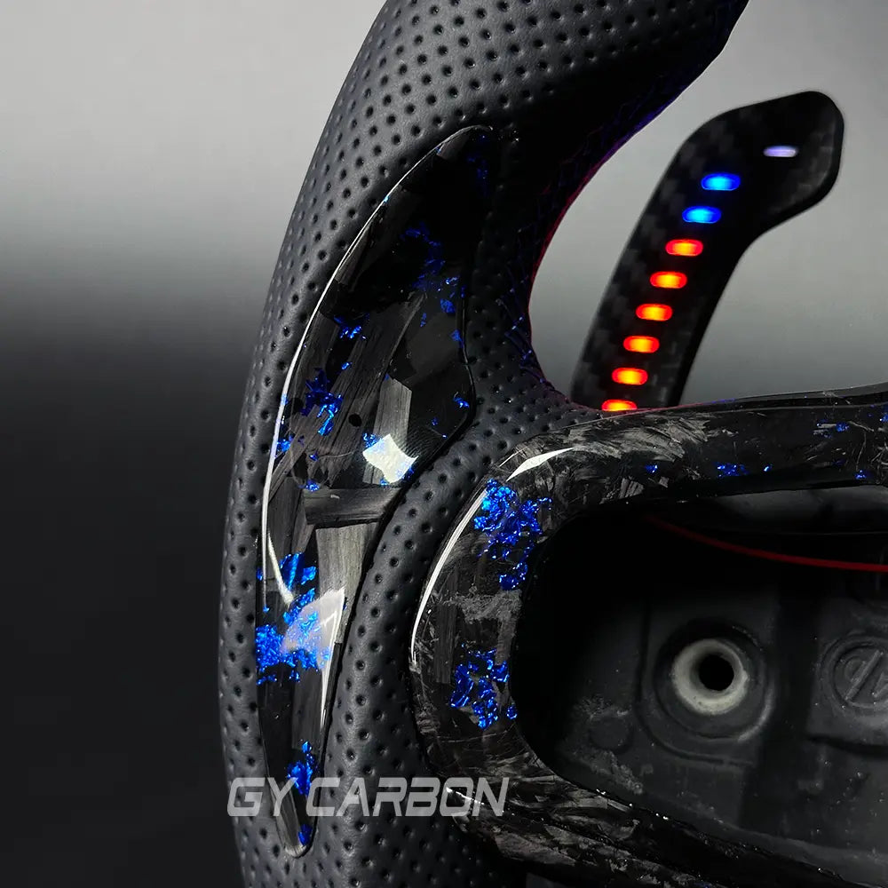 Forged Carbon Fiber LED Steering Wheel For BMW M2 M3 M4 M5 M6 X3-X6