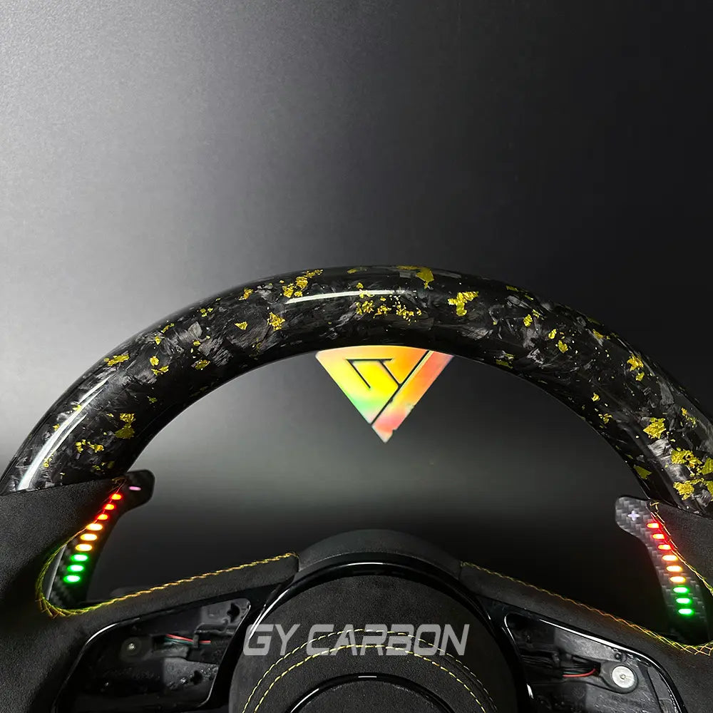 Custom Forged Carbon Steering Wheel Fit For Audi B9 Series