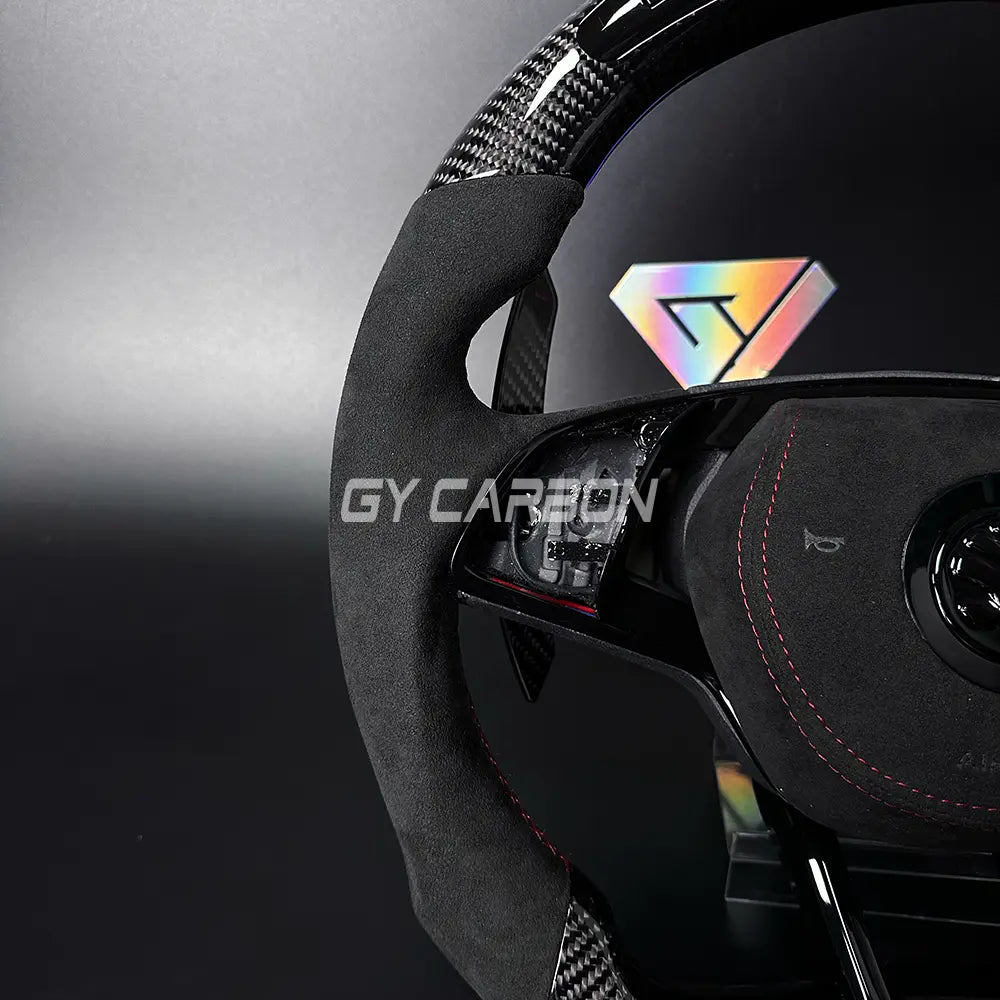 LED Steering Wheel For Skoda VRS Octavia A8 MK4 ENYAQ IV RS
