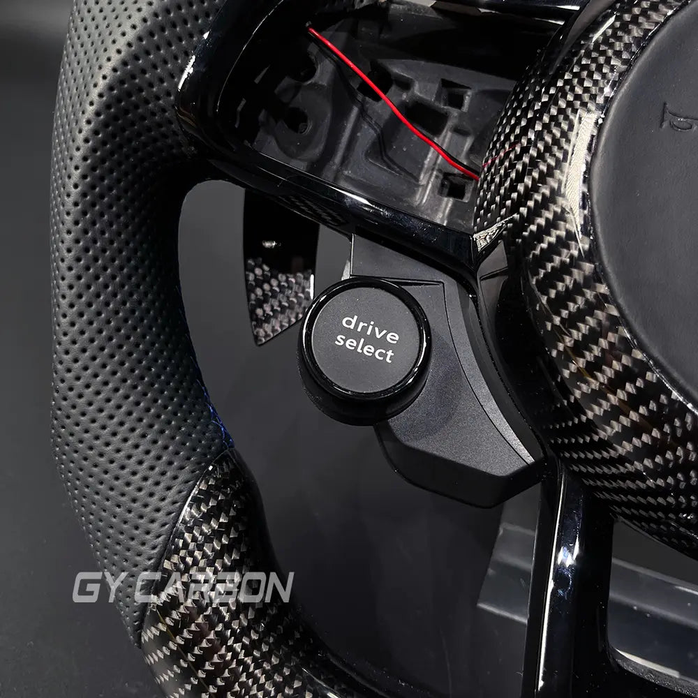 Custom Carbon Fiber Steering Wheel For VW Golf R MK7 Mk7.5 GTD
