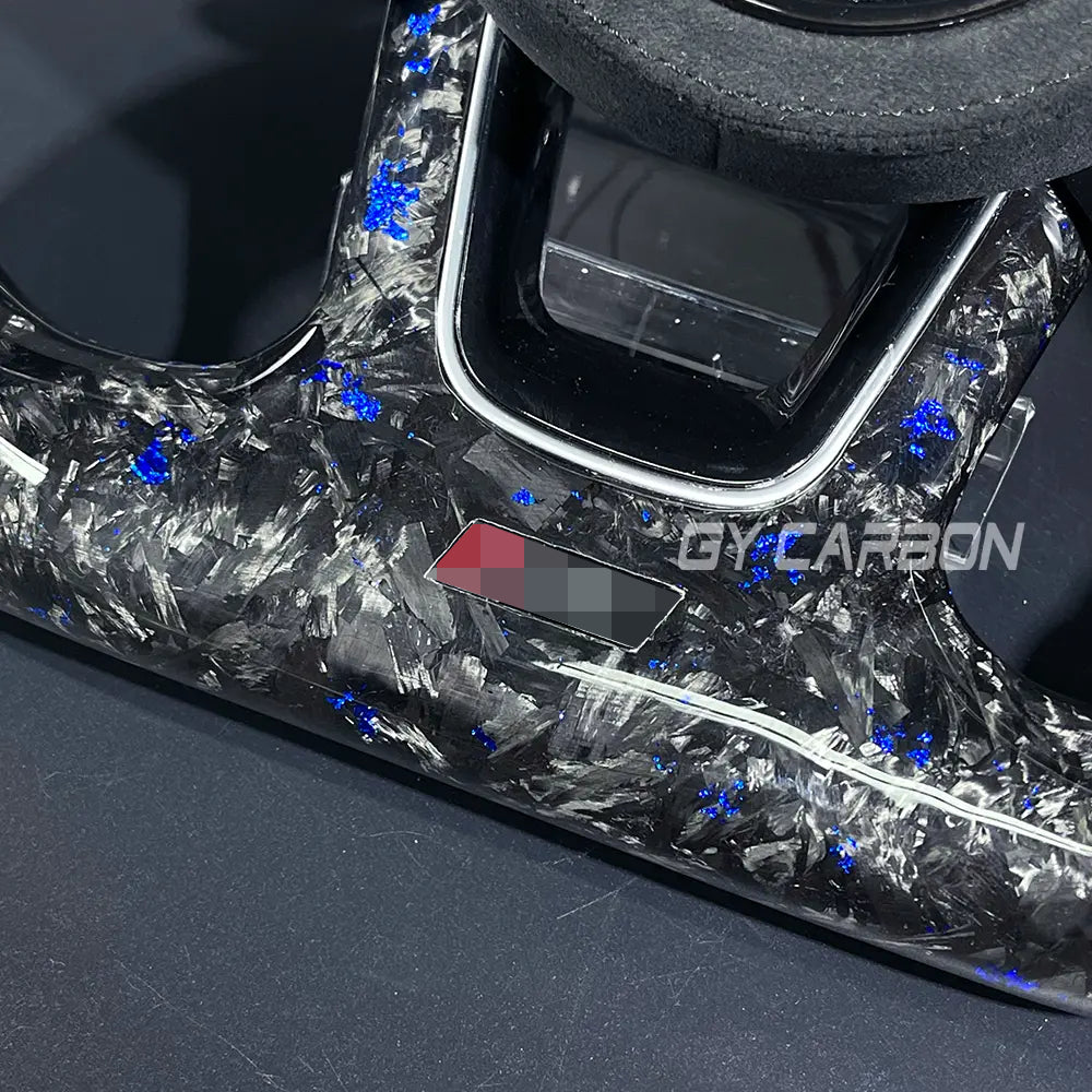LED Steering Wheel Fit For Audi RS3 RS4 RS5 S3 S4 S5 A3 A4 A5 2016-2022