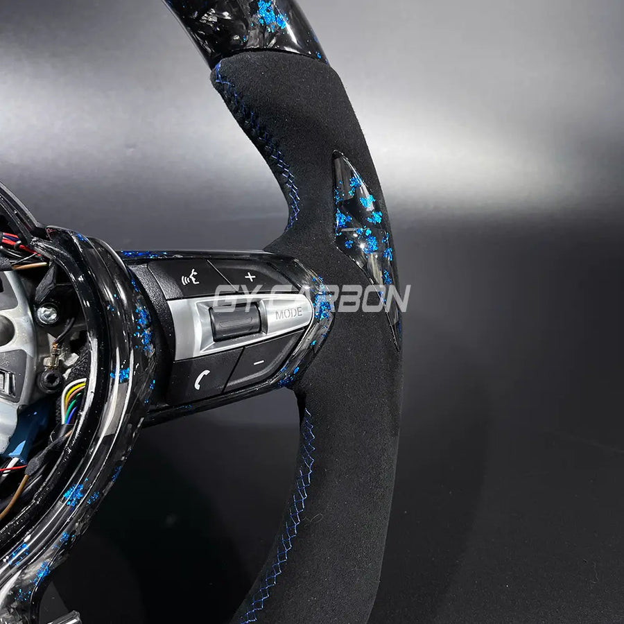 LED Steering Wheel For BMW M2-M7 X1-X7 Custom Forged Carbon Fiber