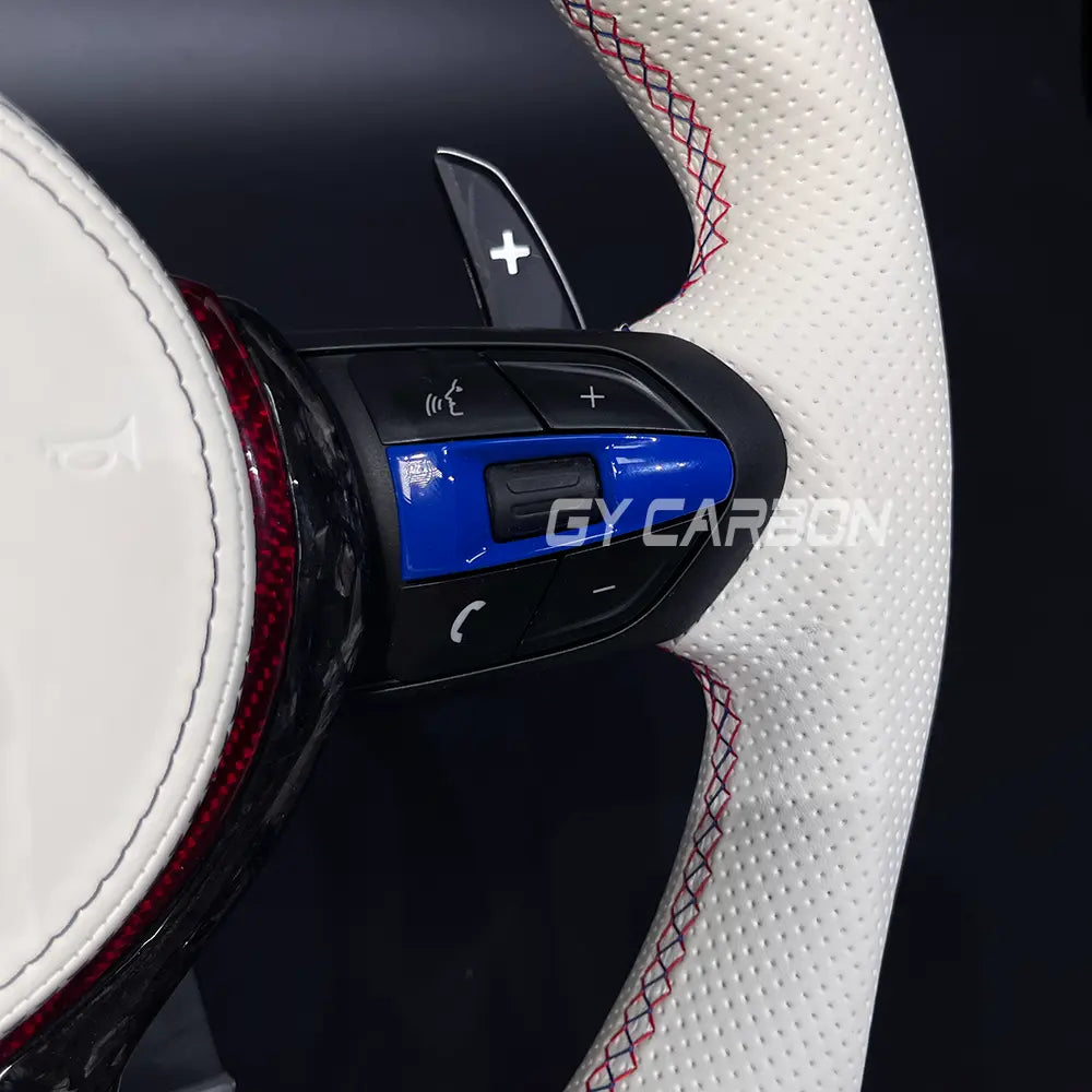 Custom Forged Carbon Fiber Steering Wheel For BMW M1-M7 1-7 Series Upgrade Plug and Play