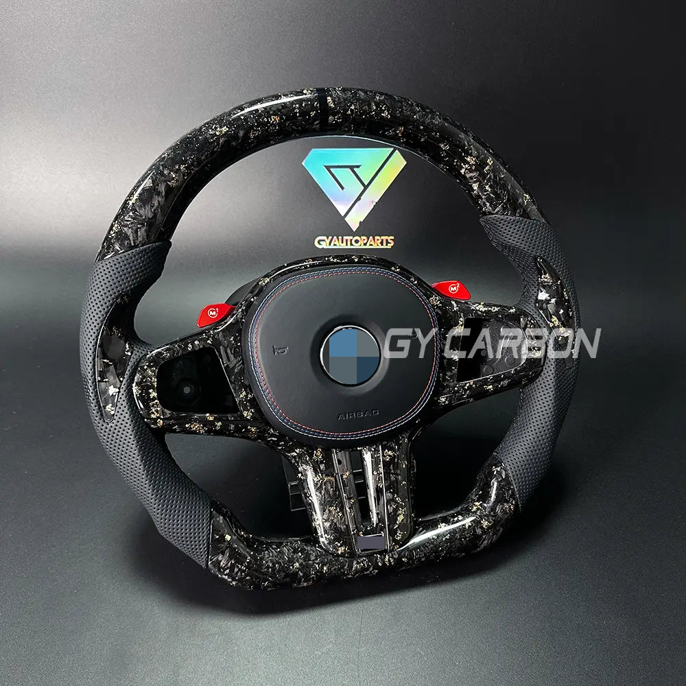 Forged Carbon Fiber Steering Wheel For BMW G Series X3-X5 M2-M5