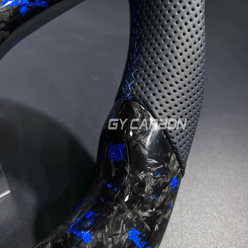 Forged Carbon Fiber LED Steering Wheel For BMW G Series X3-X5 M3-M5