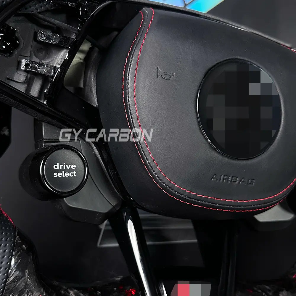 Custom Carbon Fiber LED Steering Wheel For Skoda VRS Octavia