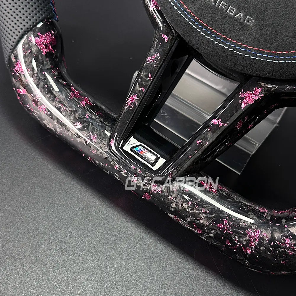 Fit For LCI CS Carbon Fiber Steering Wheel G Series XM3-XM6