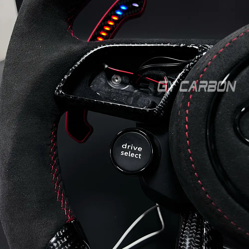 Custom LED Steering Wheel Fit For Audi A3 A4 A5 RS3 RS4 RS5 S3 S4 S5 S6