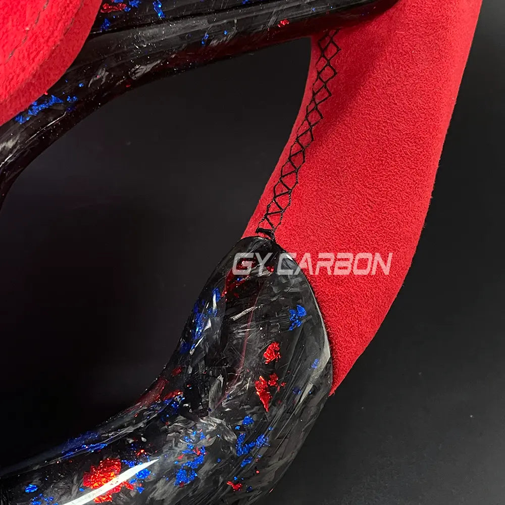 Forged Carbon Fiber LED Steering Wheel For BMW G30 G31 G32 G38 G02 G87 G80 G82 G42 G20 M3-M5