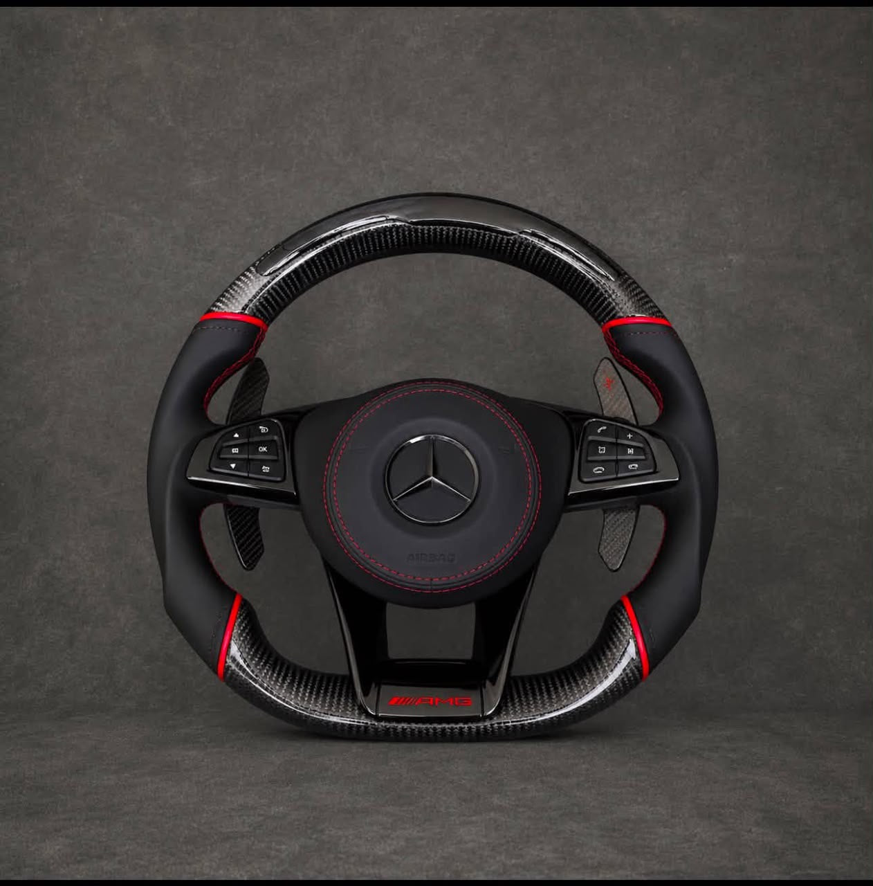 (50% deposit) Custom steering wheel for Mercedes-Benz CLA 45 AMG