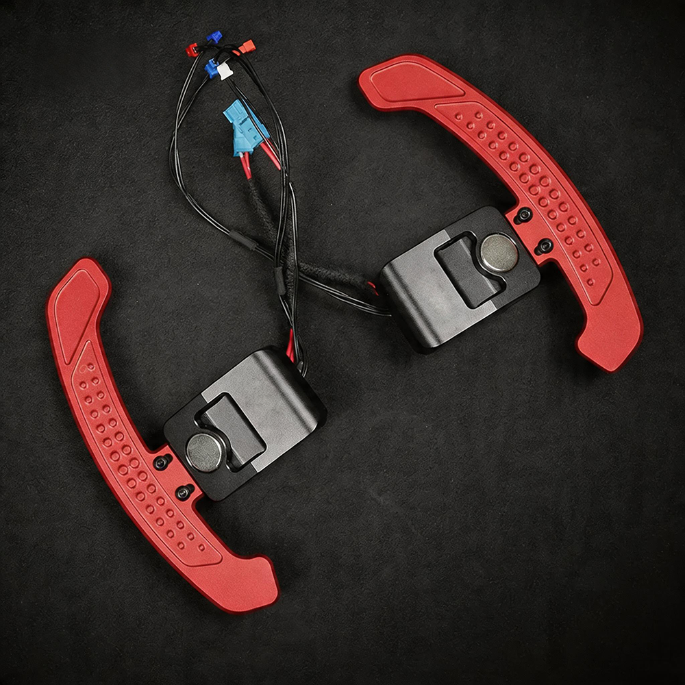 Carbon Fiber Magnetic LED Paddle Shifters For BMW / AUDI / Mercedes Benz / Volkswagen / Lexus / MINI / Porsche