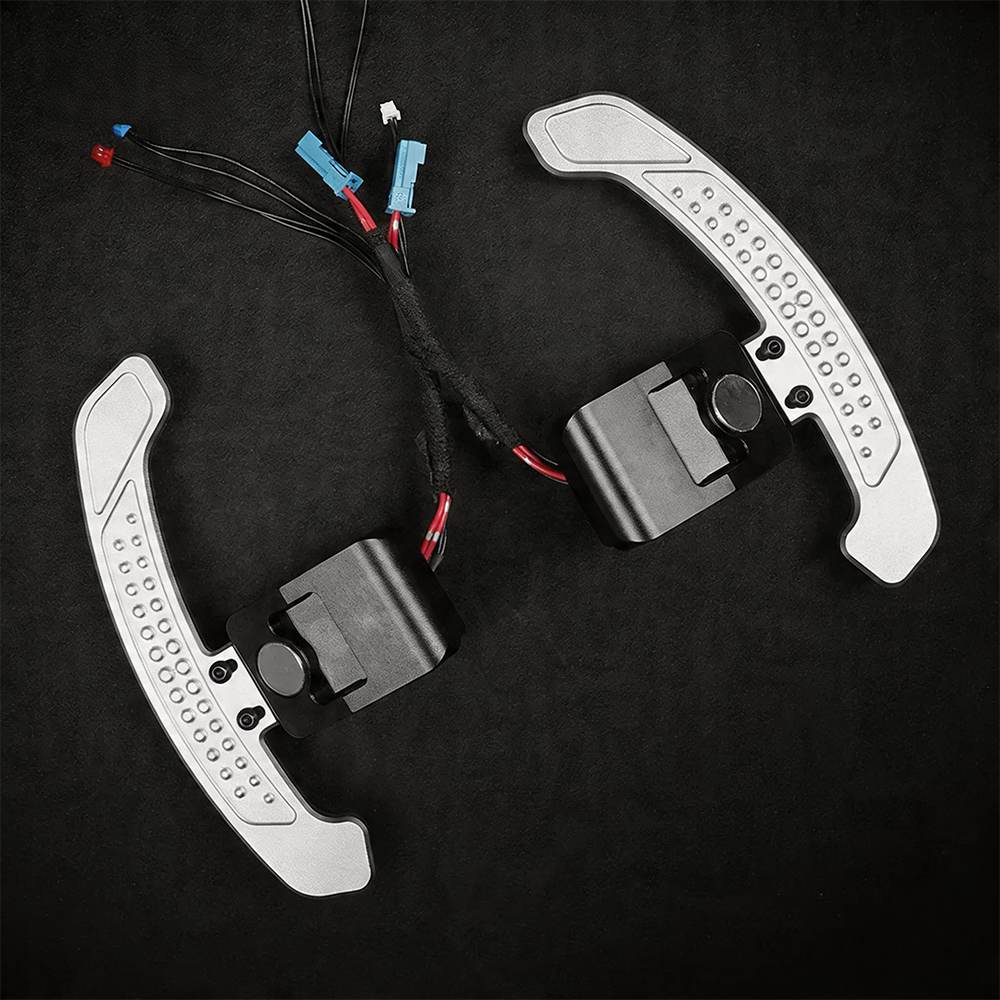 Carbon Fiber Magnetic LED Paddle Shifters For BMW / AUDI / Mercedes Benz / Volkswagen / Lexus / MINI / Porsche