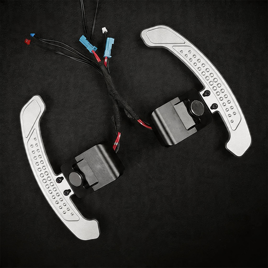 Carbon Fiber Magnetic LED Paddle Shifters For BMW / AUDI / Mercedes Benz / Volkswagen / Lexus / MINI / Porsche